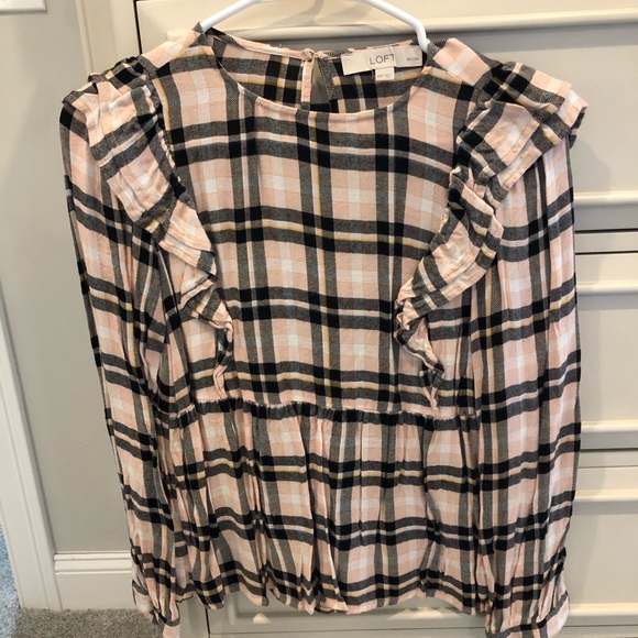 Loft peplum top - Picture 2 of 4